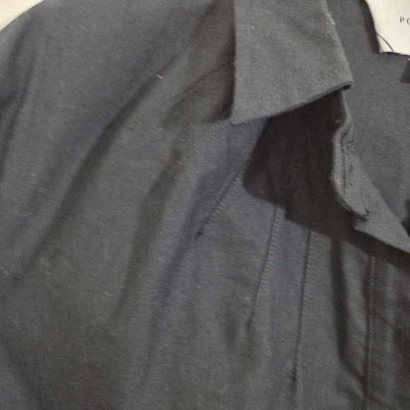 NWOT Tuckernuck Pomander Place Cotton Shirt Dress Black Size XL Boho Minimalist - Picture 7 of 11